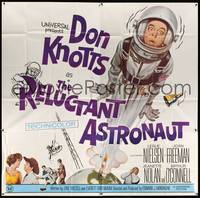 1a302 RELUCTANT ASTRONAUT 6sh '67 wacky Don Knotts in the maddest mixup in space history!