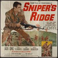 1a319 SNIPER'S RIDGE 6sh '61 Jack Ging, Stanley Clements, you took your chances and blazed away!