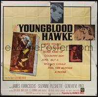 1a365 YOUNGBLOOD HAWKE 6sh '64 art of James Franciscus & sexy Suzanne Pleshette!