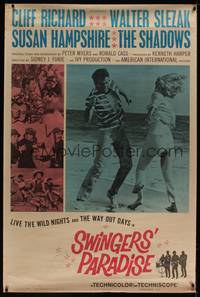 1b314 SWINGERS' PARADISE 40x60 '65 live the wild nights and the way out days!