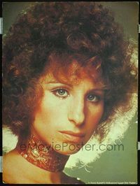 1b028 BARBRA STREISAND commercial personality poster '70s great close-up of Barbra!