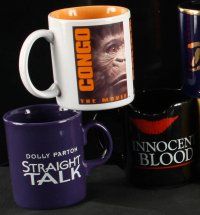 1c008 LOT OF 14 MUGS miscellaneous '90s The Burbs, Congo, Innocent Blood, The Temp + more!