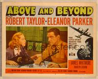 1d001 ABOVE & BEYOND signed LC #3 '52 by James Whitmore, who's with concerned Eleanor Parker!