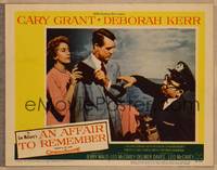 1d155 AFFAIR TO REMEMBER LC #7 '57 Cary Grant hands photographer's film to Deborah Kerr!