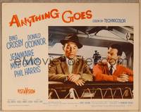 1d165 ANYTHING GOES LC #8 '56 Donald O'Connor looks at sad Bing Crosby at racetrack!