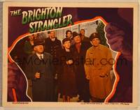1d006 BRIGHTON STRANGLER signed LC '44 by Rose Hobart, who's wearing fur & looking at the sky!
