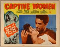 1d213 CAPTIVE WOMEN LC #1 '52 futuristic sexy sci-fi 1,000 years after the atom bomb!