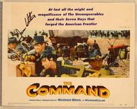 1d010 COMMAND signed LC #7 '54 by James Whitmore, who's with Guy Madison & other cavalrymen!