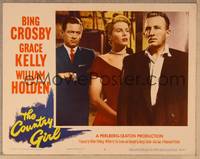 1d228 COUNTRY GIRL LC #7 '54 William Holden watching Grace Kelly watching Bing Crosby!