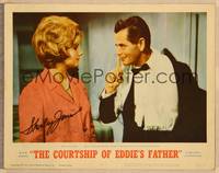 1d015 COURTSHIP OF EDDIE'S FATHER signed LC #2 '63 by Shirley Jones, who's looking at Glenn Ford!