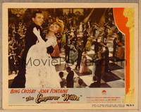 1d254 EMPEROR WALTZ LC #8 '48 Bing Crosby & Joan Fontaine dancing with ballroom behind them!