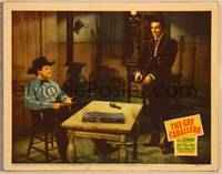 1d280 GAY CABALLERO LC '40 Cesar Romero as The Cisco Kid laughs while in handcuffs!