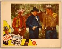 1d283 GHOST OF HIDDEN VALLEY LC '46 Fuzzy stops bad guy with gun from shooting Buster Crabbe!