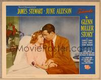 1d293 GLENN MILLER STORY LC #2 R60 close up of James Stewart visiting June Allyson in hospital!