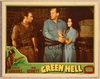 1d027 GREEN HELL signed LC #5 R47 by Douglas Fairbanks Jr., with George Sanders & Joan Bennett!