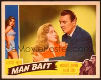 1d381 MAN BAIT LC #7 '52 sexiest bad girl Diana Dors is seduced by George Brent!