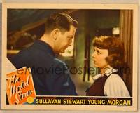 1d400 MORTAL STORM LC '40 Nazi Robert Young glares at scared Margaret Sullavan!