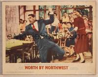 1d412 NORTH BY NORTHWEST LC #8 '59 Alfred Hitchcock, Eva Marie Saint shoots at Cary Grant!