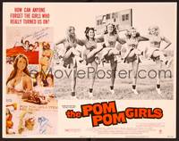 1d448 POM POM GIRLS LC #1 '76 who can forget the high school teens who really turned us on!