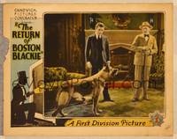 1d468 RETURN OF BOSTON BLACKIE LC '27 Strongheart the dog helps Bob Custer find the crooks!