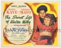 1d110 SECRET LIFE OF WALTER MITTY TC '47 Danny Kaye & Virginia Mayo in James Thurber story!