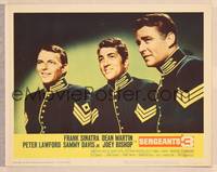 1d480 SERGEANTS 3 LC #6 '62 John Sturges, Frank Sinatra, Dean Martin, Peter Lawford!