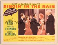 1d492 SINGIN' IN THE RAIN LC #3 '52 top cast members in confrontation climax at movie's end!