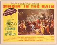 1d490 SINGIN' IN THE RAIN LC #8 '52 Gene Kelly & cast in classic Gotta Dance number!