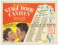 1d126 STAGE DOOR CANTEEN TC '43 patriotic all-star musical, the biggest thing to hit the screen!