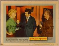 1d519 SWEET SMELL OF SUCCESS LC #6 '57 Tony Curtis as Sidney Falco w/Barbara Nichols & David White
