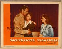 1d522 TASK FORCE LC #2 '49 close up of Gary Cooper in uniform with Jane Wyatt & Julie London!