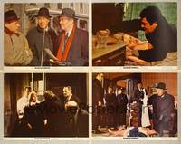 1e791 BOSTON STRANGLER 4 color 11x14 stills '68 Tony Curtis, Henry Fonda, he killed thirteen girls!