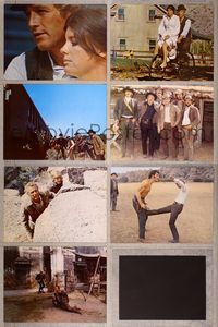 1e600 BUTCH CASSIDY & THE SUNDANCE KID 7 color 11x14 stills '69 Paul Newman, Robert Redford, Ross!