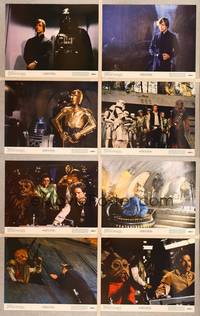 1e460 RETURN OF THE JEDI 8 11x14 stills '83 George Lucas classic, Mark Hamill, Harrison Ford!