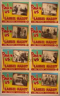 1e429 PARDON US 8 Canadian LCs R40s convicts Stan Laurel & Oliver Hardy classic!