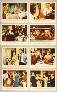 1e068 2 WEEKS IN ANOTHER TOWN 8 LCs '62 Kirk Douglas & sexy Cyd Charisse, Edward G. Robinson!