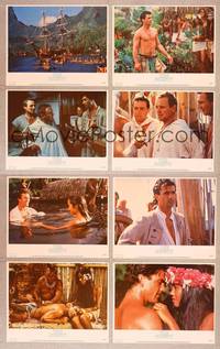1e116 BOUNTY 8 LCs '84 Mel Gibson, Anthony Hopkins, Laurence Olivier, Mutiny on the Bounty!