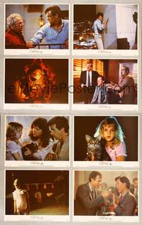 1e131 CAT'S EYE 8 LCs '85 Stephen King, Drew Barrymore, James Woods, wacky little monster!