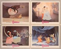 1e795 CINDERELLA 4 LCs R73 Walt Disney classic romantic musical fantasy cartoon!