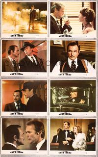 1e136 CITY HEAT 8 LCs '84 images of Clint Eastwood the cop & Burt Reynolds the detective!