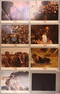 1e611 EMPIRE OF THE SUN 7 LCs '87 Stephen Spielberg, first Christian Bale!