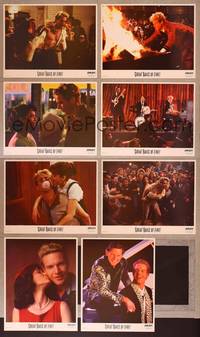 1e242 GREAT BALLS OF FIRE 8 int'l LCs '89 Dennis Quaid as rock 'n' roll star Jerry Lee Lewis!