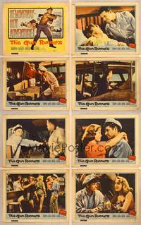 1e252 GUN RUNNERS 8 LCs '58 Audie Murphy, directed by Don Siegel, written by Ernest Hemingway!