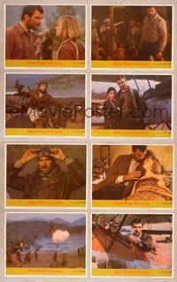 1e281 HIGH ROAD TO CHINA 8 LCs '83 images of aviator Tom Selleck & Bess Armstrong!