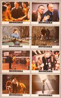 1e286 HOOSIERS 8 LCs '86 Indiana college sports, best basketball movie ever, great images!