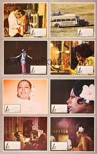1e345 LADY SINGS THE BLUES 8 LCs '72 images of Diana Ross as Billie Holiday!