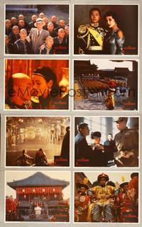 1e353 LAST EMPEROR 8 LCs '87 Bernardo Bertolucci epic, cool images of young Chinese emperor!