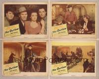 1e834 OUTLAW 4 LCs '46 great close up of Jane Russell & cast, Howard Hughes directed!