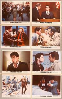 1e448 PRINCE OF THE CITY 8 LCs '81 directed by Sidney Lumet, Treat Williams, New York City!