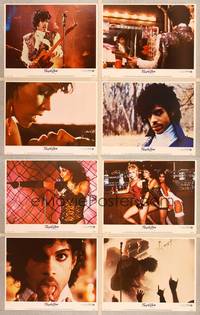 1e451 PURPLE RAIN 8 LCs '84 wild images of Prince in his first motion picture!